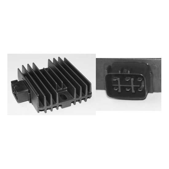 TOURMAX voltage regulator (current rectifier) ​​YAMAHA XP 500 '09-'11, XT 660 TENERE '08-'11, XVS 1100 '03-'07, YP 400 '05-'12