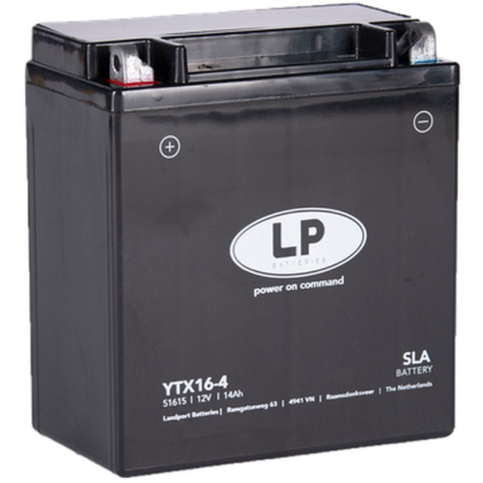 LANDPORT battery YTX16-4 12V 14AH (150X87X163MM) (230A) SLA filled (2)