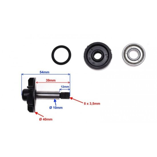 Yamaha YZF, WR 125 water pump repair kit