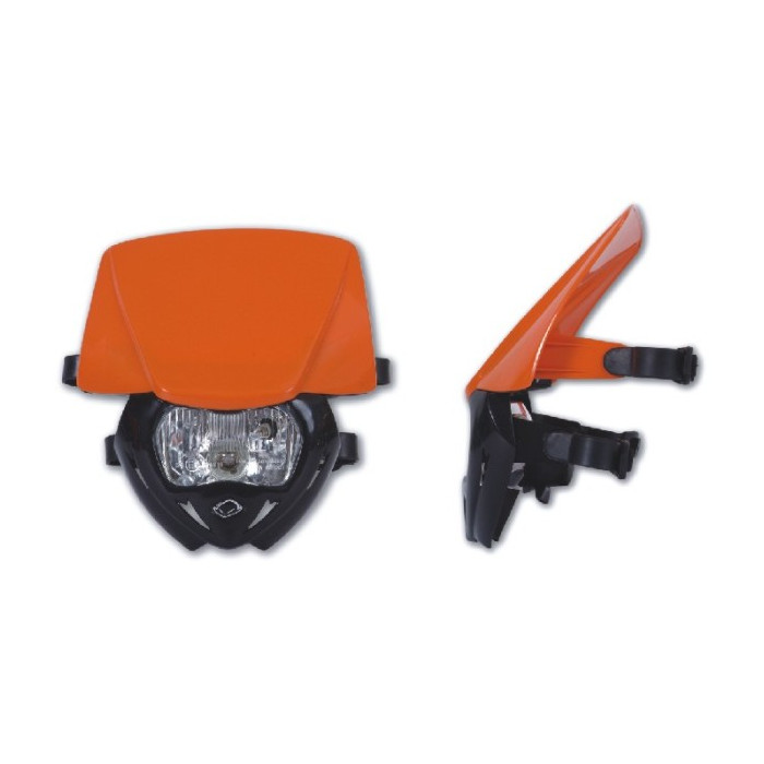 UFO lamp PANTHER DUAL color black/orange
