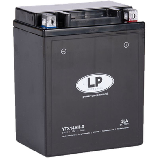 LANDPORT battery YTX14AH-3 (YB14L-A2/B2) 12V 14AH (134X89X166MM) (210A) SLA filled