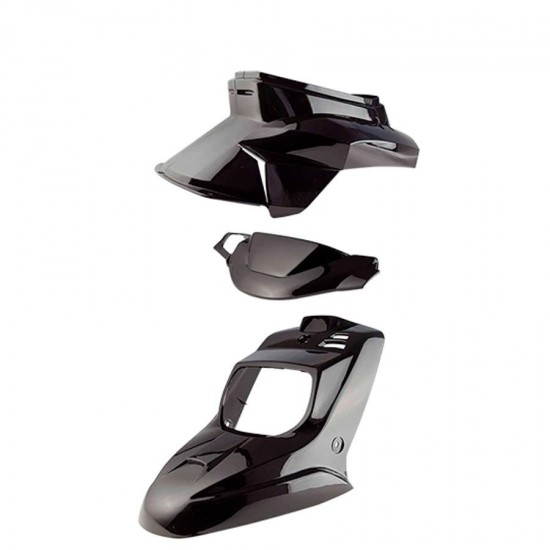Yamaha BW's / MBK Booster Spirit plastic set (until 2004, black)