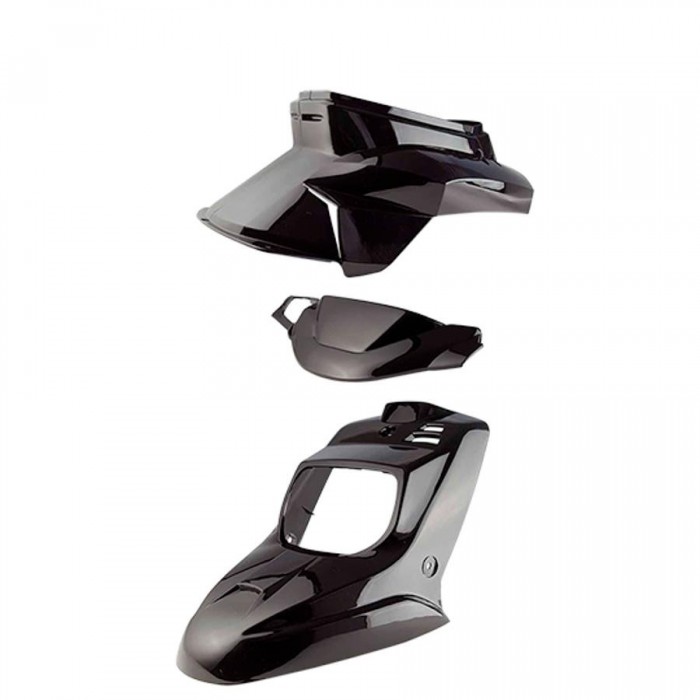 Yamaha BW's / MBK Booster Spirit plastikų komplektas (iki 2004 metų, juodi)