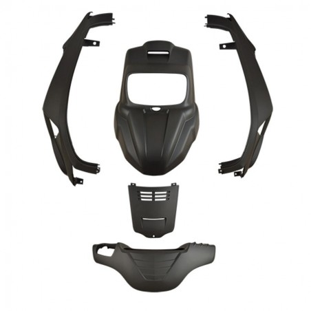 Yamaha BW's / MBK Booster Spirit plastikų komplektas (iki 2004 metų, juodi)