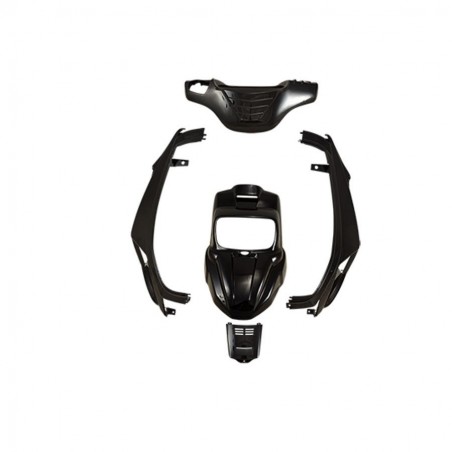 Yamaha BW's / MBK Booster Spirit plastikų komplektas (iki 2004 metų, juodi)