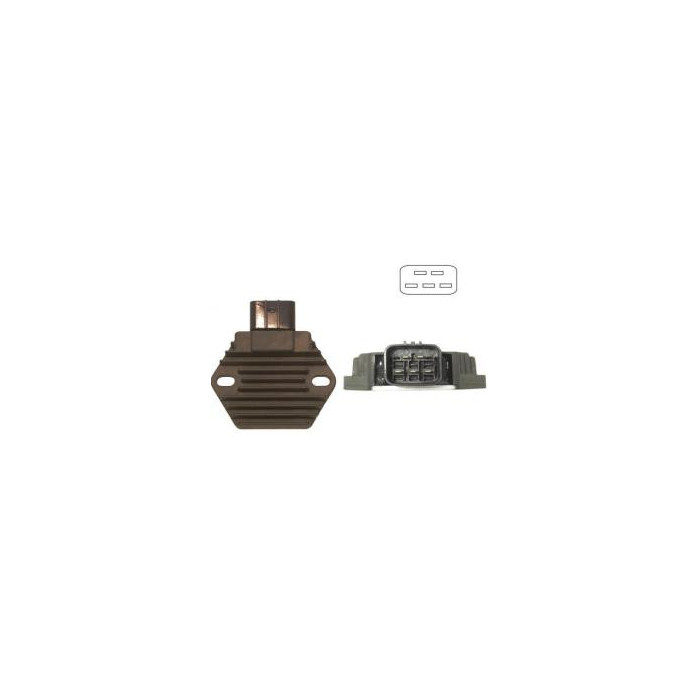GZ 2022/08 voltage regulator (current rectifier) ​​HONDA CRF 450/250 '09-12, VT 750 SHAŃW '04-09, XL 650V TRANSALP '01-07, TRX