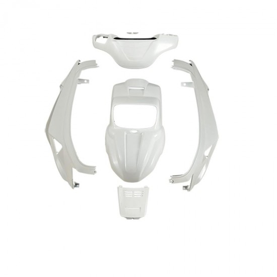 Yamaha BW's / MBK Booster Spirit plastikų komplektas (iki 2004 metų, juodi)