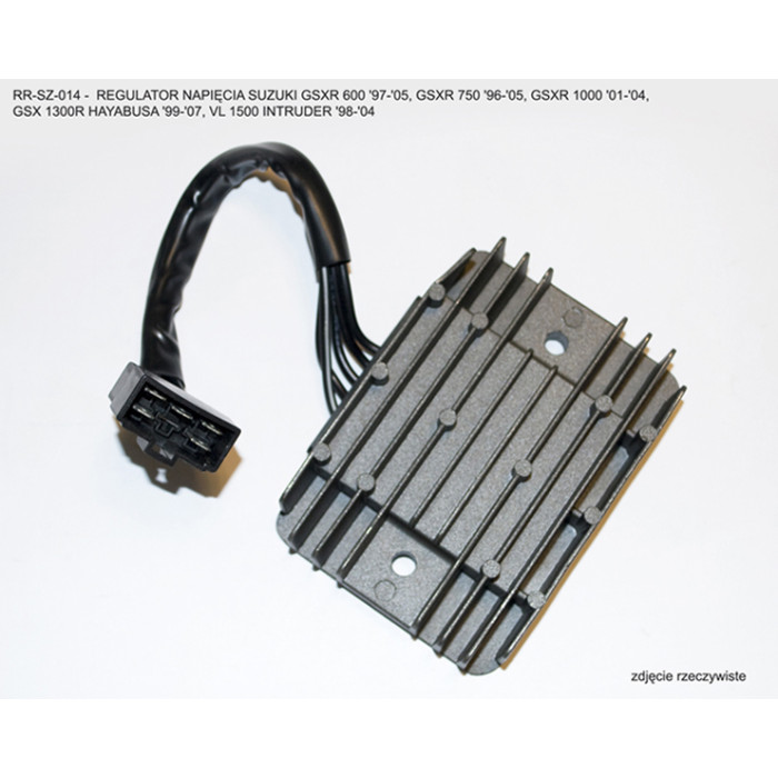 GZ 2022/08 voltage regulator (current rectifier) ​​SUZUKI GSXR 600 '97-'05, GSXR 750 '96-'05, GSXR 1000 '01-'04, GSX 1300R HAY
