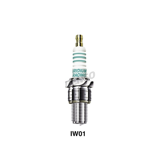 DENSO spark plug iridium RACING IW01-27 (R7376-9) (R6252E9) KAWASAKI KX 250 (92-)