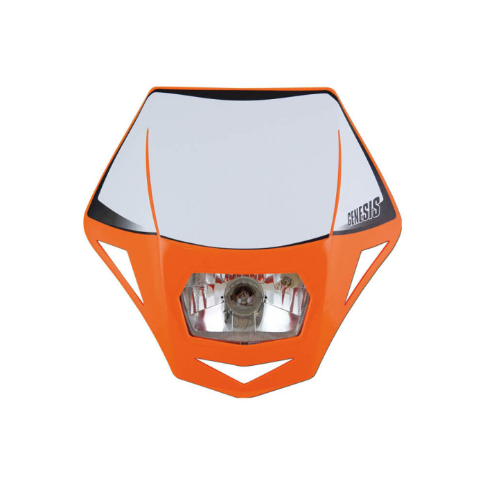 RACETECH front lamp GENESIS color orange
