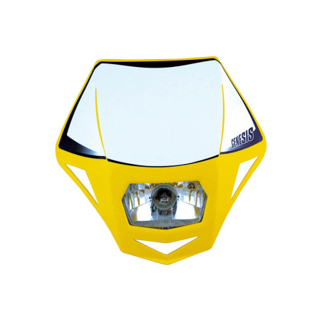 RACETECH lempa priekis GENESIS spalva geltona