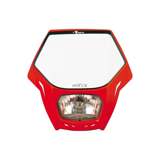 RACETECH lamp front MATRIX color red