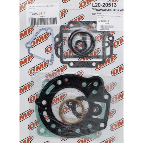 JR (OMP) KAWASAKI KDX 200 VIRŠUTINIŲ TARPINIŲ IŠPARDAVIMAS