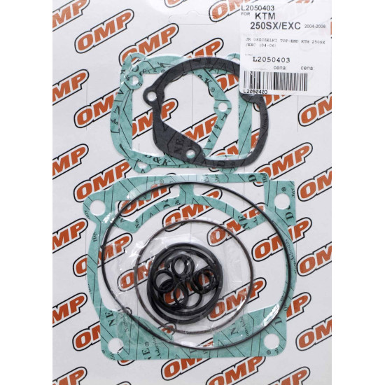 JR (OMP) KTM 250SX/EXC '04-'06 TOP-END GASKET SALE