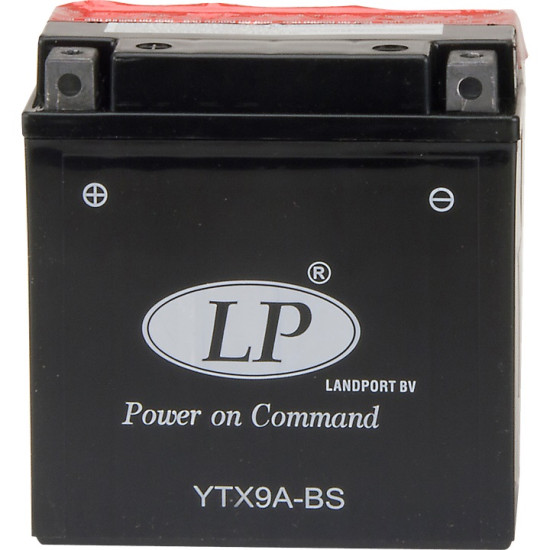 LANDPORT battery YTX9A-BS 12V 9AH 137X76X139 Electrolyte filling separately (for MZ ETZ 125/150/250/251 - see: comment