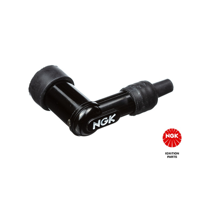 NGK spark plug tube bent (90) color black (NR 8031)