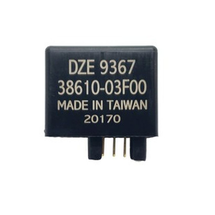 DZE 2022/08 turn signal relay SUZUKI AN 650 BURGMAN '03-12, AN 400 BURGMAN '07-09, DR-Z 400 '05-12, GSF 1250 BANDIT '07-08, GSX 