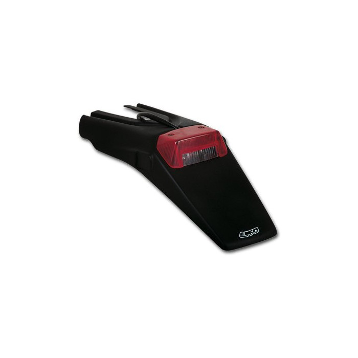 UFO rear plastic with lamp and license plate light, color black
