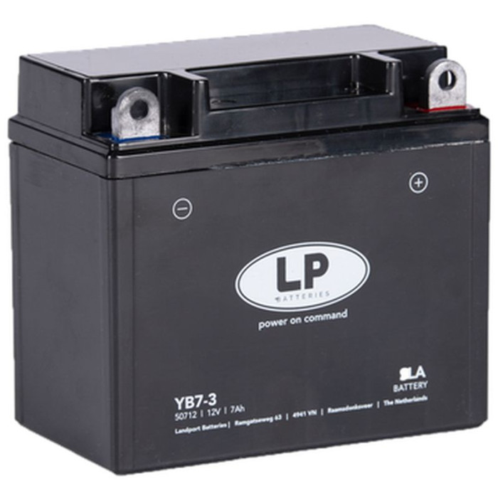 LANDPORT battery YB7-3 (YB7L-B) 12V 7AH (137X75X124MM) (80A) SLA filled (6)
