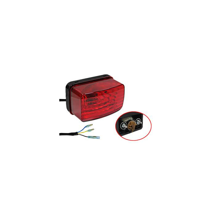 BRONCO tail light YAMAHA YFM 700 GRIZZLY (07-15), KODIAK (16-17), YFZ 450 (12-13), YFM 250 RAPTOR (08-13) (3FA-84710-00-00)