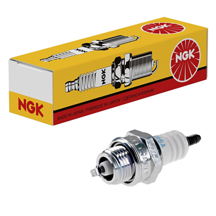 NGK uždegimo žvakė BPMR6A (NR 6726), (W20MPR-U10) - mažiems varikliams, žoliapjovėms, benzininiams pjūklams (10)