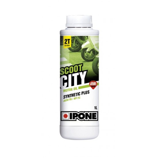 Ipone Scoot City 2T semi-synthetic oil 1L (strawberry)