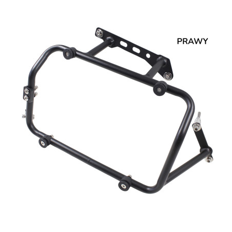 CENTRINĖS + ŠONINĖS DĖŽĖS LAIKIKLIS KTM 1050 / 1090 1190 / 1290 15-23 ASIMETRINĖ ŠONINĖ DĖŽĖ