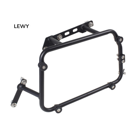 CENTRINĖS + ŠONINĖS DĖŽĖS LAIKIKLIS KTM 1050 / 1090 1190 / 1290 15-23 ASIMETRINĖ ŠONINĖ DĖŽĖ