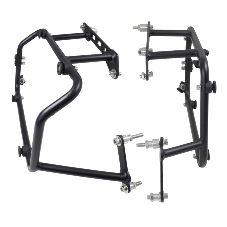 CENTRINĖS + ŠONINĖS DĖŽĖS LAIKIKLIS KTM 1050 / 1090 1190 / 1290 15-23 ASIMETRINĖ ŠONINĖ DĖŽĖ