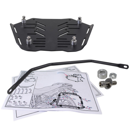 CENTRINĖS + ŠONINĖS DĖŽĖS LAIKIKLIS KTM 1050 / 1090 1190 / 1290 15-23 ASIMETRINĖ ŠONINĖ DĖŽĖ