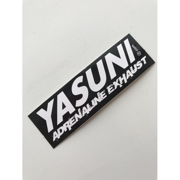 Yasuni sticker 111x35mm