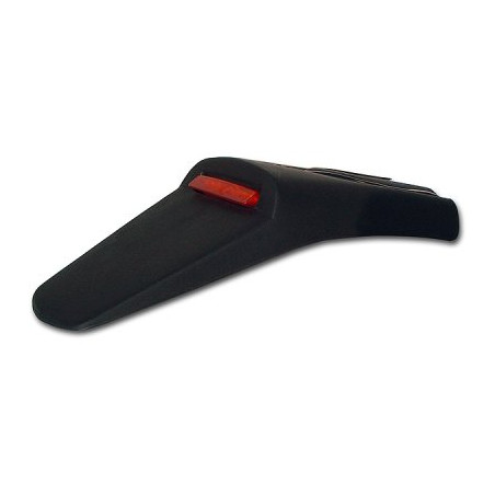 UFO rear plastic with lamp and license plate light (homologated), color black