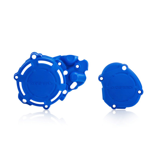 ACERBIS ENGINE COVER (CLUTCH AND ALTERNATOR COVER / COVER) X-POWER YAMAHA YZ 125 '05-'26, FANTIC XE / XX 125 '21-'26 BLU