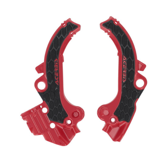 ACERBIS X-GRIP RĖMO APSAUGOS KTM SX 65 '24-'26, GAS GAS MC 65 '24-'26, HUSQVARNA TC 65 '24-26 RAUDONAS/JUODAS