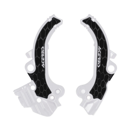 ACERBIS X-GRIP RĖMO APSAUGOS KTM SX 65 '24-'26, GAS GAS MC 65 '24-'26, HUSQVARNA TC 65 '24-26 SPALVA BALTA / JUODA