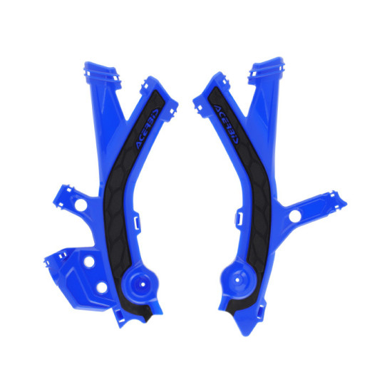 ACERBIS X-GRIP RĖMO APSAUGOS SHERCO SE 125 / 250 / 300 '25-'26, SEF 250 / 300 / 450 '25-'26 SPALVA MĖLYNA / JUODA
