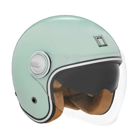 NOX PREMIUM OPEN FACE HELMET JET HERITAGE SOLID COLOR MINT SIZE S