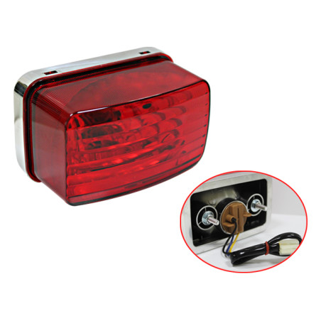BRONCO tail light YAMAHA YFM350 RAPTOR (02-06), GRIZZLY 660/700 (02-10)