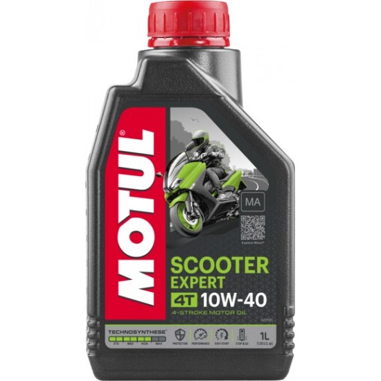 Motul Scooter Expert 4T 10w40 pusiau sintetinis tepalas 1L