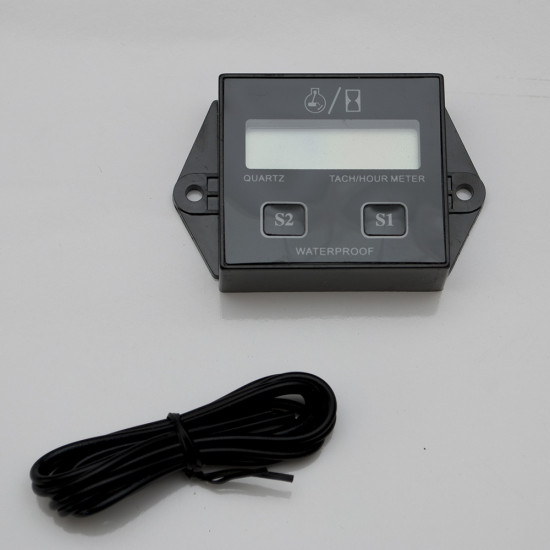PROMX motorcycle hour meter with tachometer waterproof PR07 (EL)