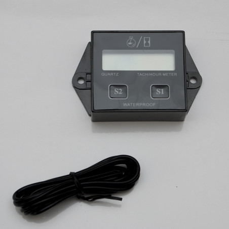 PROMX motorcycle hour meter with tachometer waterproof PR07 (EL)