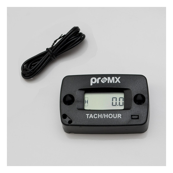PROMX motorcycle hour meter with tachometer waterproof PR09 (EL)