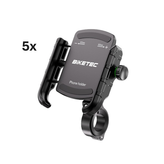 BIKETEC PRO UCHWYT MOTOCYKLOWY NA TELEFON MONTOWANY NA KIEROWNICĘ LUB LUSTERKO