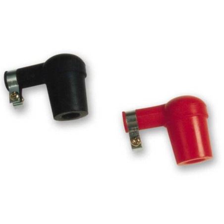 VICMA candle pipe OWEJ, 90°, short, red (260)