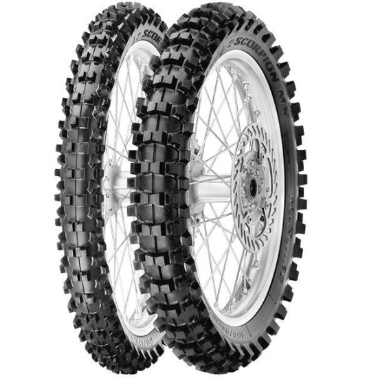 PIRELLI OPONA 80 / 100-12 SCORPION MX32 MID SOFT NHS 50M TT TYŁ DOT 06 / 2026