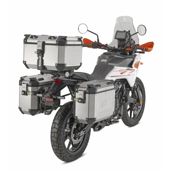 KAPPA 2026 / 06 STELAŻ KUFRÓW BOCZNYCH MONOKEY CAM SIDE KTM 390 ADVENTURE X / R '25-'26 - POD KUFRY KFR K'FORCE ORAZ KVG