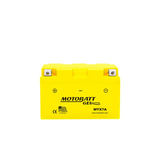 MOTOBATT gel battery MTX7A (YTX7ABS) 12V 7AH 151X88X95 filled (110A) (8)