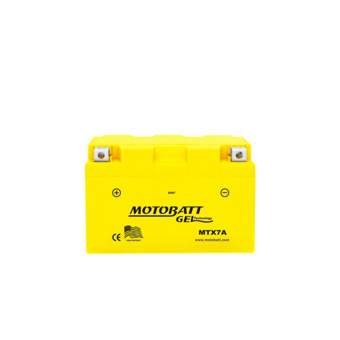 MOTOBATT gel battery MTX7A (YTX7ABS) 12V 7AH 151X88X95 filled (110A) (8)