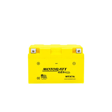 MOTOBATT gel battery MTX7A (YTX7ABS) 12V 7AH 151X88X95 filled (110A) (8)