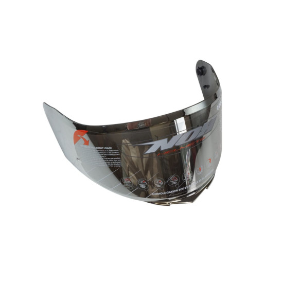 NOX PARTS VISOR / LENS / GLASS FOR HELMET N402 COLOR SILVER MIRROR (CHROMED)